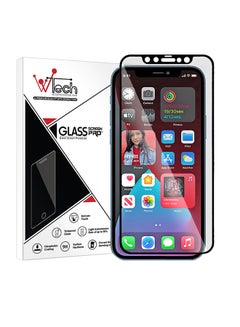Buy Premium Quality Polymer Nano Ceramic 7D Film Protector For Apple iPhone 12 Pro Max With Carbon Fiber Back Protective Full Glue Clear in Saudi Arabia