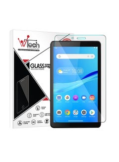 Buy Premium Quality Tempered 9H 2.5 D Edge Screen Protector With Hole For Lenovo Tab M7 Clear in Saudi Arabia