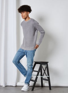 Buy Classics Washed Sweatshirt Gragry in UAE