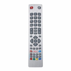 Buy TV Remote Control Replacement Silver in Saudi Arabia