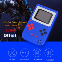 Buy 2 Inch Build-In 268 Retro Handheld Game Console in UAE