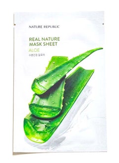 Buy Real Nature Aloe Mask Sheet 23ml in UAE