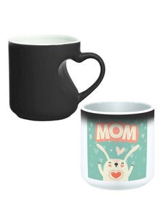 Buy Mom Printed Ceramic Magic Coffee Mug Black in Egypt