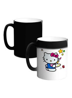 Buy Hello Kitty Printed Ceramic Magic Coffee Mug White/Blue/Black in Egypt
