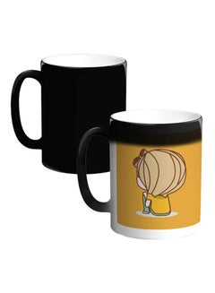 Buy Printed Magic Coffee Mug White/Beige/Yellow in Egypt