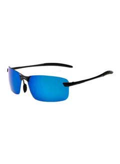 اشتري Reflective Sports Rectangular Frame Sunglasses في الامارات