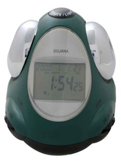 Buy Digital Alarm Clock Green/Silver/Grey in Saudi Arabia