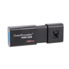 Buy DT 100 G3 32GB High Speed Data Transfer USB 3.0 Flash Pen Drive C2604-32-L black in Saudi Arabia