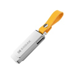 Buy K133 256GB Metal Portable Waterproof Mini USB3.0 Flash Pen Drive With Sling C6681-256-L Silver in Saudi Arabia