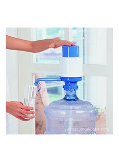 اشتري زجاجة مياه تعمل بالضغط اليدوي مع موزع مياه وصنبور يدوي بحجم متوسط ووزن 250 جم ألوان متعددة 20*20*20سم في السعودية
