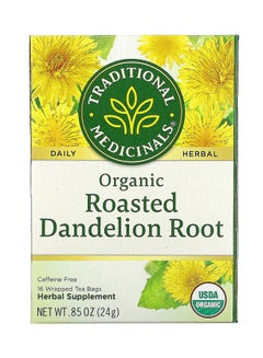 Buy Organic Roasted Dandelion Root Tea 16 Pieces in Saudi Arabia