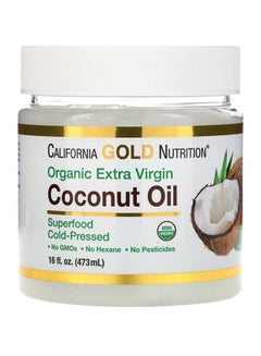 Buy Cold Pressed Organic Virgin Coconut Oil 473ml in Saudi Arabia