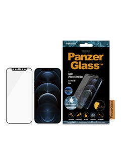 Buy Edge-to-Edge Tempered Glass Screen Protectior For iPhone 12 Pro Max Clear in Saudi Arabia
