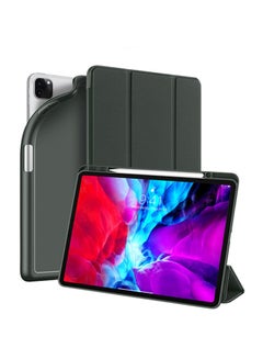 Buy Protective Case Cover For Apple iPad 12.9 2020 Midnight Green in Saudi Arabia