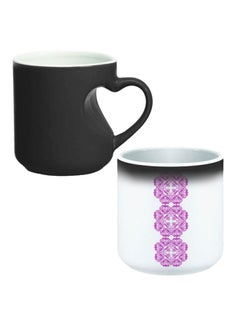 Buy Ceramic Magic Coffee Mug White/Purple in Egypt