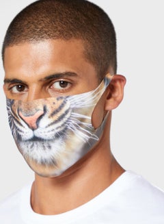 Buy Printed Face Mask Multicolour in UAE