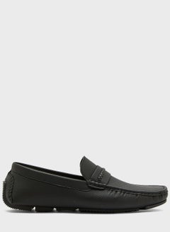 Buy Slip On Loafers Black in UAE