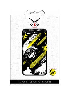 Buy Wheels Racing Track Mobile Back Skin SE117WRT for Samsung Galaxy A21s Black/Yellow/White in Egypt