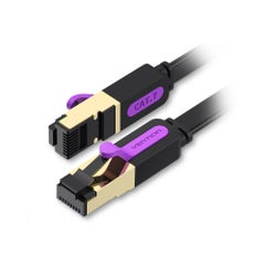Buy Cat 7 Ethernet Network LAN Cable For Home Business Black in UAE