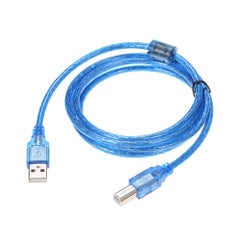 Buy USB2.0 Printer Cable Male AM to Male BM Extension Multicolour in Saudi Arabia