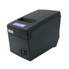 Buy High-speed 58mm POS Dot Receipt Paper Barcode Thermal Printer USB + GPRS for Supermarket Store Bank Restaurant Bar black in UAE