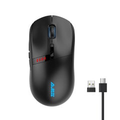 Buy i305Pro 2.4G Wireless Type-C Wired Dual Mode Mouse Black in UAE