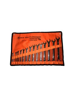 اشتري 14-Piece Combination Spanner Set Silver 20cm في السعودية