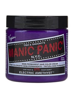 Buy Semi-Permanent Hair Colour Cream Electric Amethyst 118ml in UAE