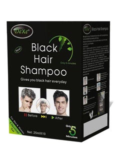 اشتري 10 عبوات من شامبو تلوين الشعر أسود 250مل في السعودية