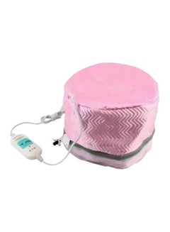 Buy Thermal Hair Cap With Steamer Pink 17x12cm in Egypt