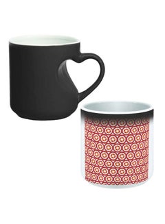 Buy Ceramic Magic Coffee Mug White/Red in Egypt