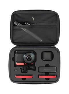 Buy Storage Carrying Case For Insta360 One R 4K Action Camera 23.5x17.5x5.5cm Grey in UAE