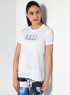 Buy One Series Reflective Running T-Shirt White in UAE