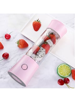 Buy Multi-functional Portable Electric Juicer HL218-LU Pink in UAE