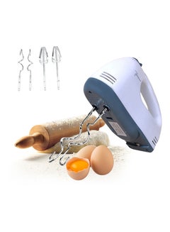 Buy Electric Hand Mixer Egg Beater HL221-LU White in Saudi Arabia