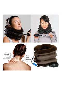 Buy Cervical Neck Traction Device Headache Shoulder Pain Relax Brace Support Pillow in Egypt
