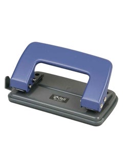 Buy Double Hole Paper Punch Black/Blue in UAE