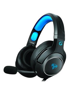 Buy Wired Pro Gaming Headset With Mic 3.5mm Black/Blue in Saudi Arabia