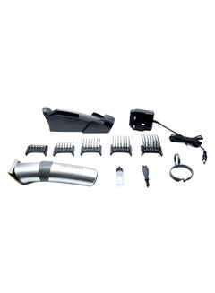 Buy Professional Trimmer Silver/Black in Saudi Arabia