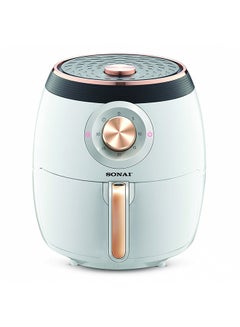 Buy Super Air Fryer 5.5 L 1800 W SH-411 White /Multicolor in Egypt