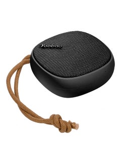 Buy Portable Bluetooth Wireless Speaker Black/Brown in Saudi Arabia