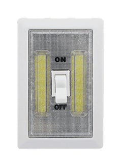 Buy Stick On Wireless Super Bright Switch With LED Lights White in Saudi Arabia