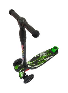 Buy Kids Graffiti Three Wheels Kick  Adjustable Height  Scooters 58x80x28cm in Saudi Arabia