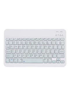 اشتري لوحة المفاتيح لاسلكية مزودة بتكنولوجيا البلوتوث أبيض في الامارات