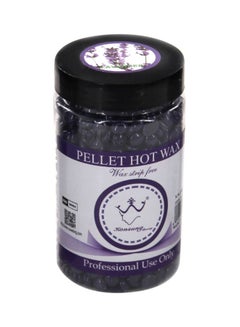 Buy Pellet Hot Wax - Lavender Purple 200grams in UAE