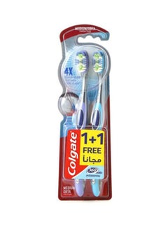 Buy Pack Of 2 360 Interdental Toothbrush Multicolour in UAE
