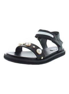 Buy Brio Casual Sandals Black/White in Saudi Arabia