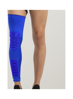 اشتري Knee Support Protective Knee Pad Long Leg Sleeve Brace-Protector for Basketball Football Volleyball (2 Sleeves) XL XL في الامارات