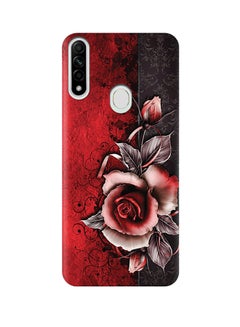 Buy Vintage Rose Pattern Protective Case Cover For  Oppo A31 Multicolour in UAE