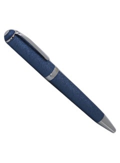 Buy Stainless Steel Ballpoint Pen Blue/Silver in Saudi Arabia